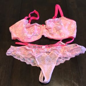 Victoria’s Secret Dream Angels bra/panty 38DD/L
